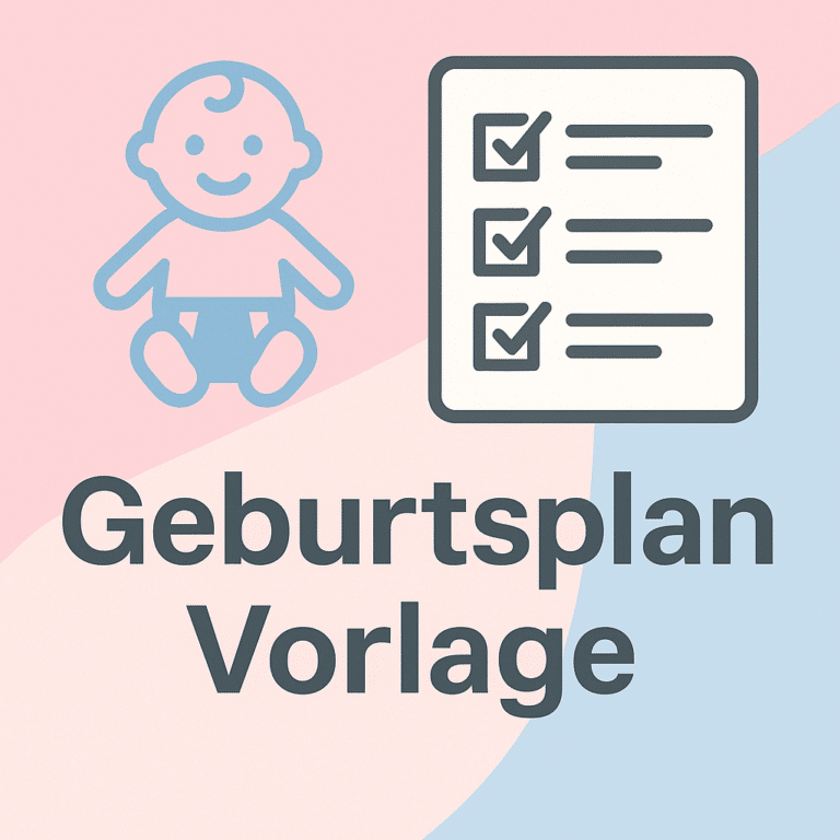 Geburtsplan – Vorlage