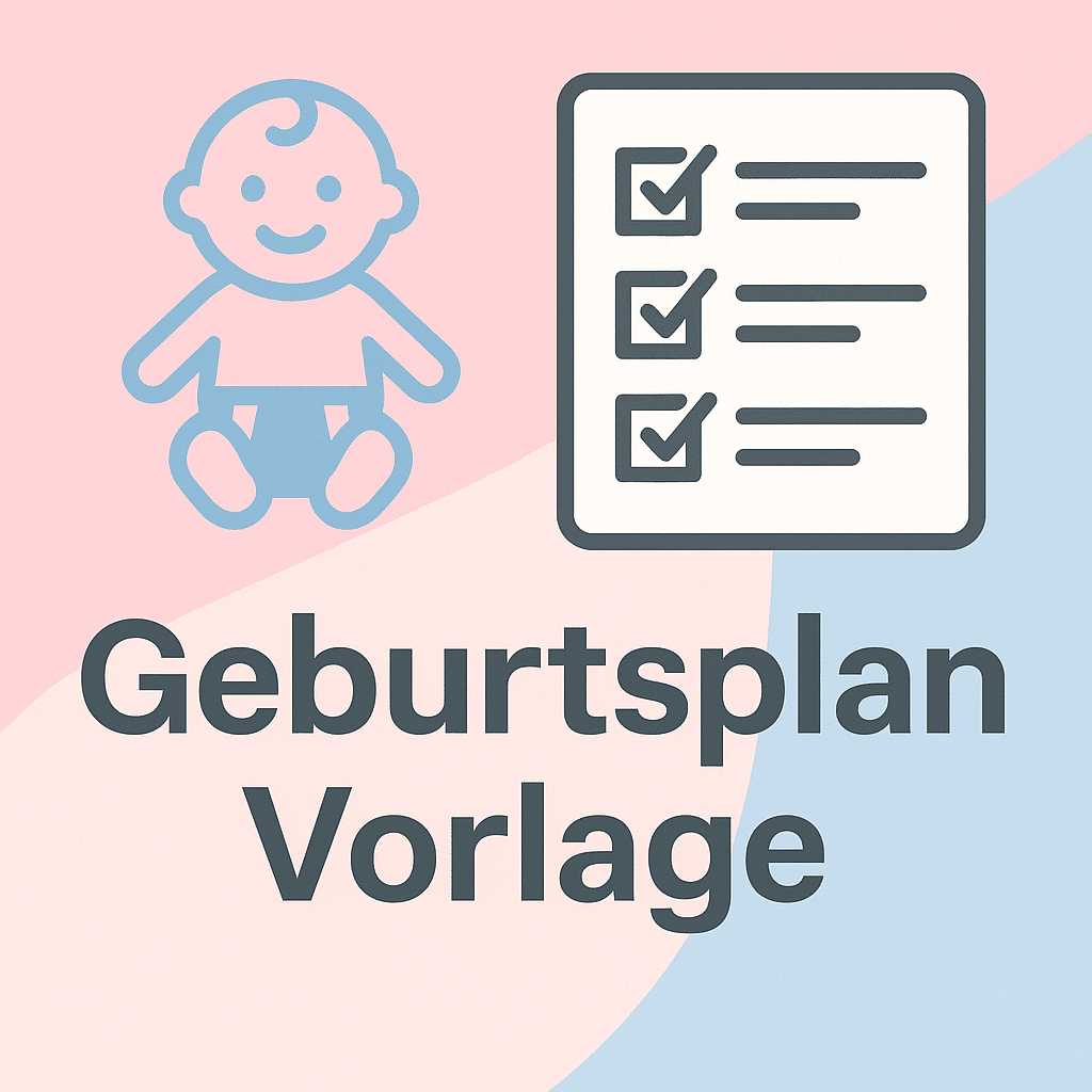 Mehr über den Artikel erfahren Geburtsplan – Vorlage