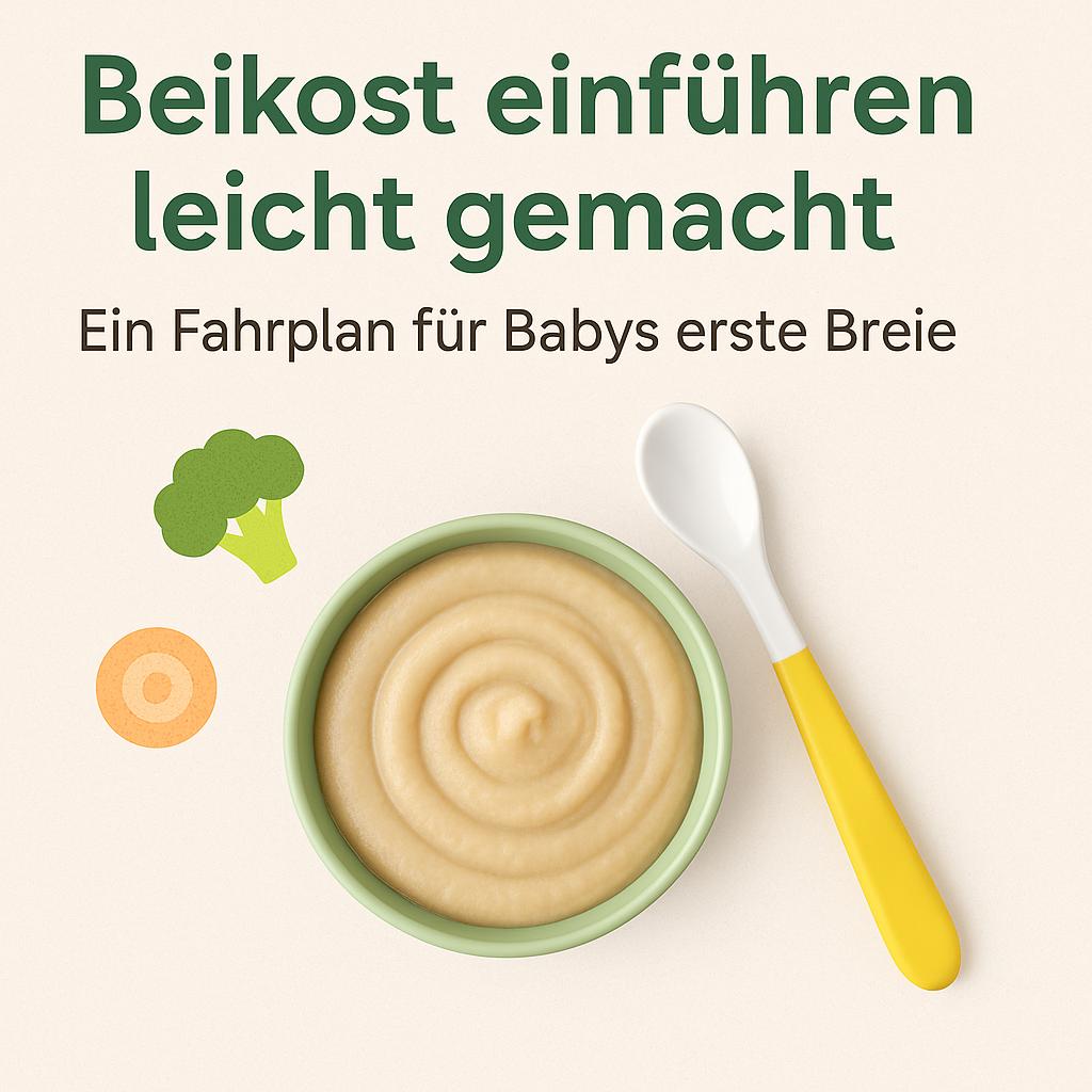 Du betrachtest gerade Beikost einführen leicht gemacht: Ein Fahrplan für Babys erste Breie